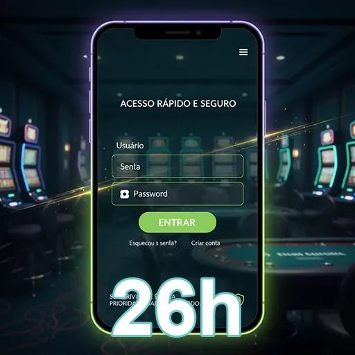Ilustração de Explore as promoções premium da 26h para um jogo dinâmico